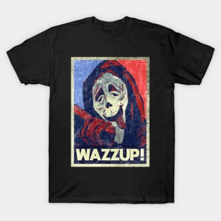 Wazzup in Hope, Distressed, Vintage Poster Style T-Shirt